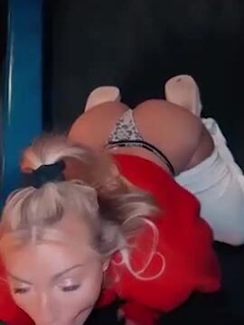 Therealbrittfit HOT Blowjob Doggy On Car Onlyfans Leaked